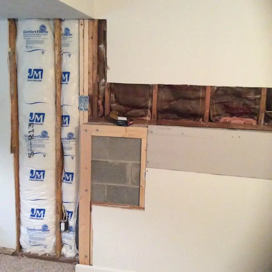 Wall insulation replacement during Structural Drying in Fruitvale